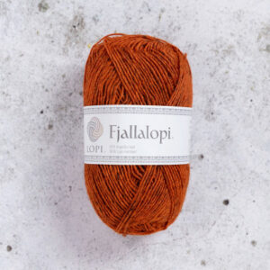 Ãstex Fjallalopi Garn 42 Orange-röd